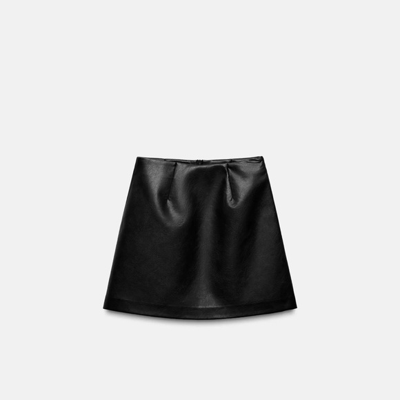 Zara Dresses & Skirts - Zara faux leather mini skirt